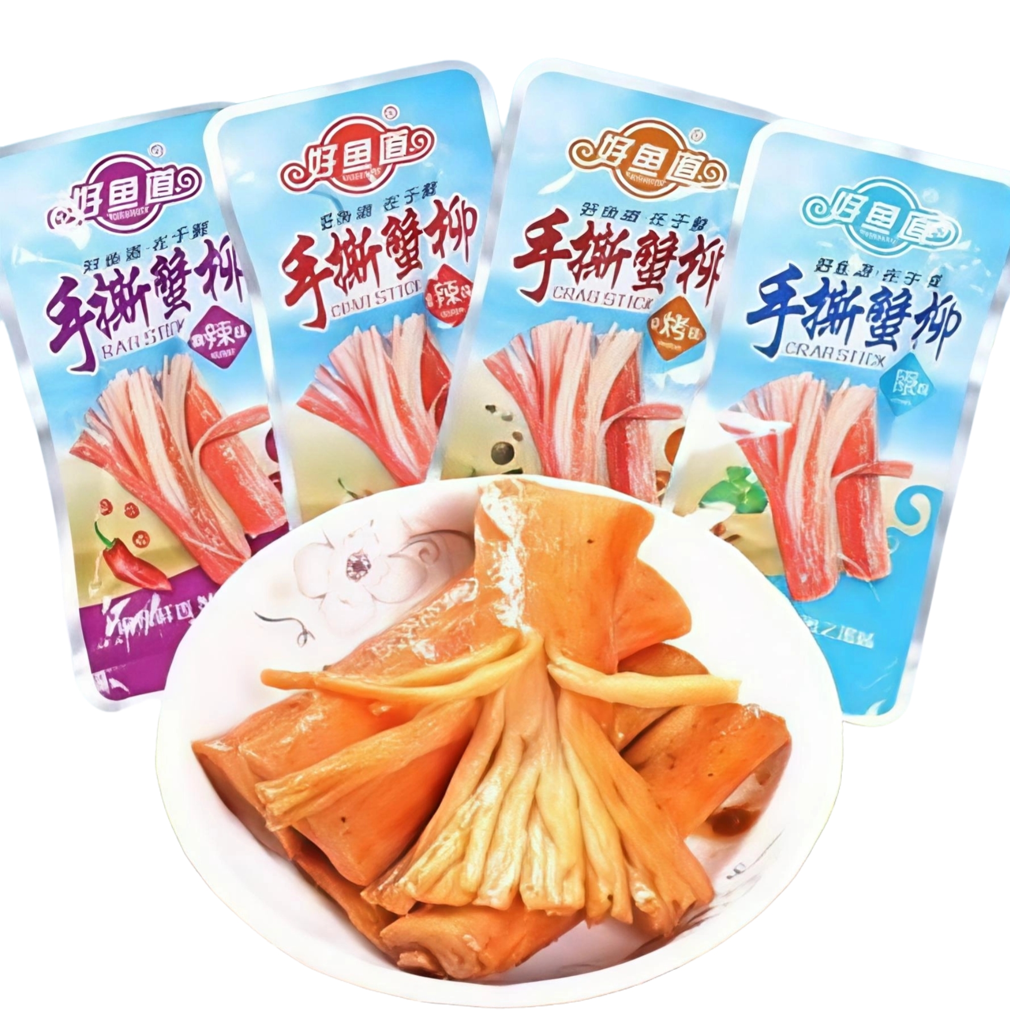 手撕蟹柳｜单包