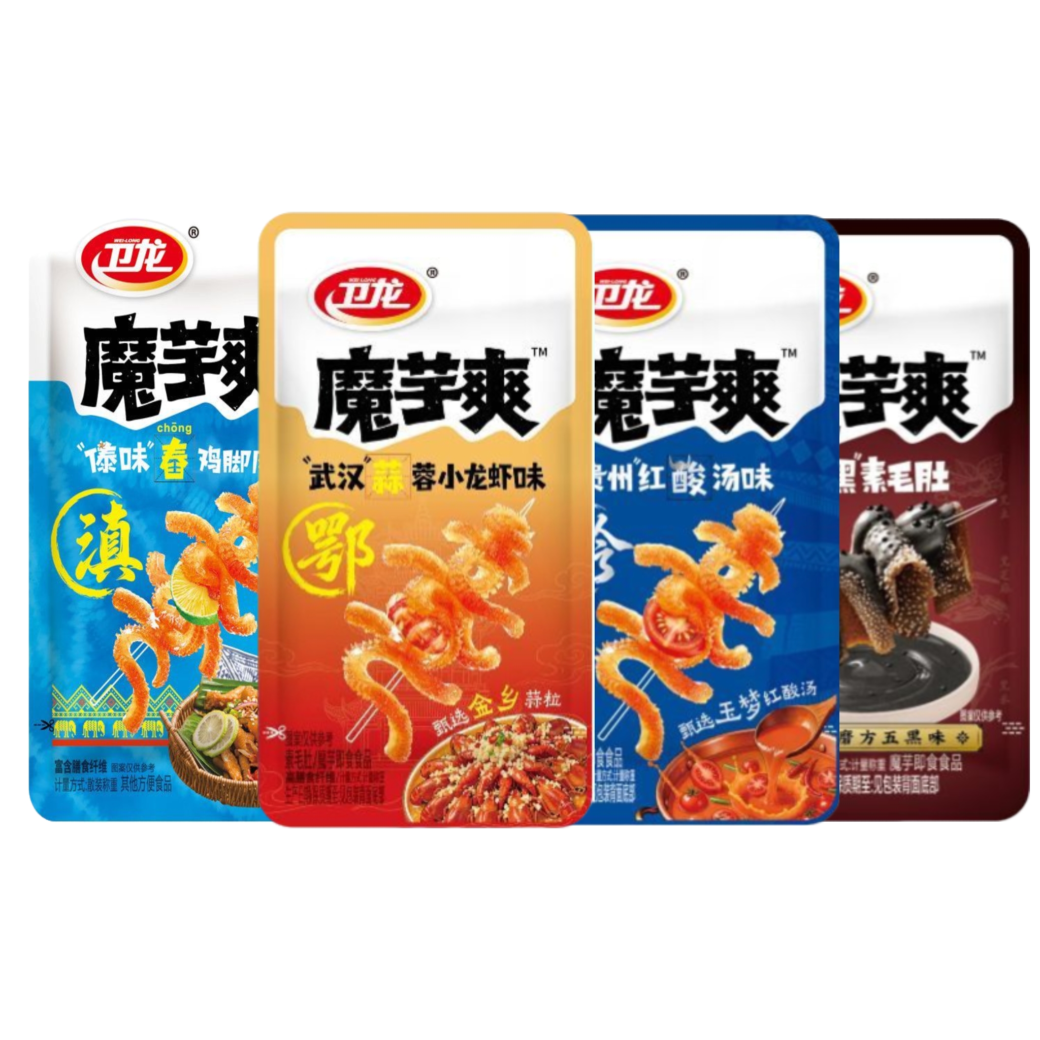 魔芋爽 4大新口味｜单包