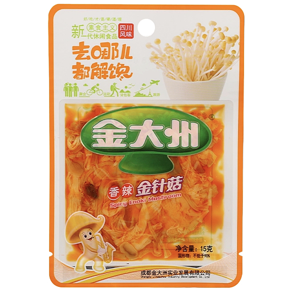 金大洲 金针菇•香辣｜15g