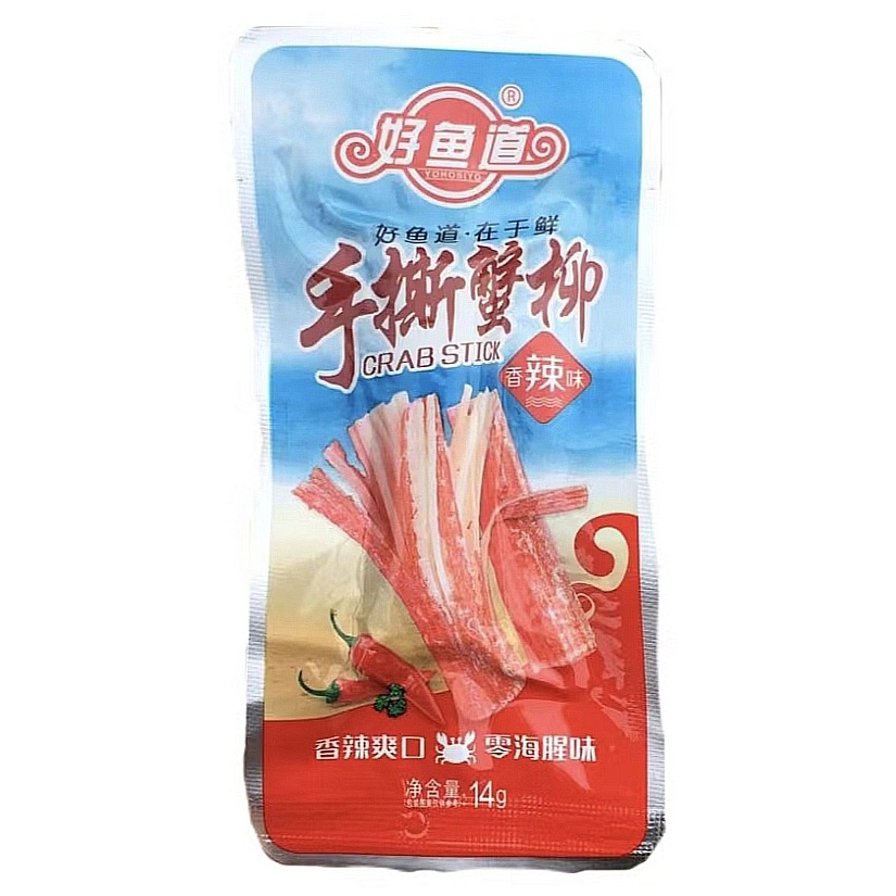 手撕蟹柳•香辣｜单包