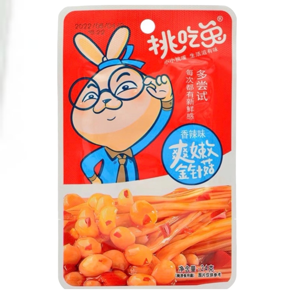 挑吃兔 金针菇•香辣｜单包